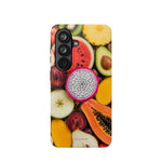 Tropical Fruit Magnetic Impact-Resistant Phone Case with MagSafe