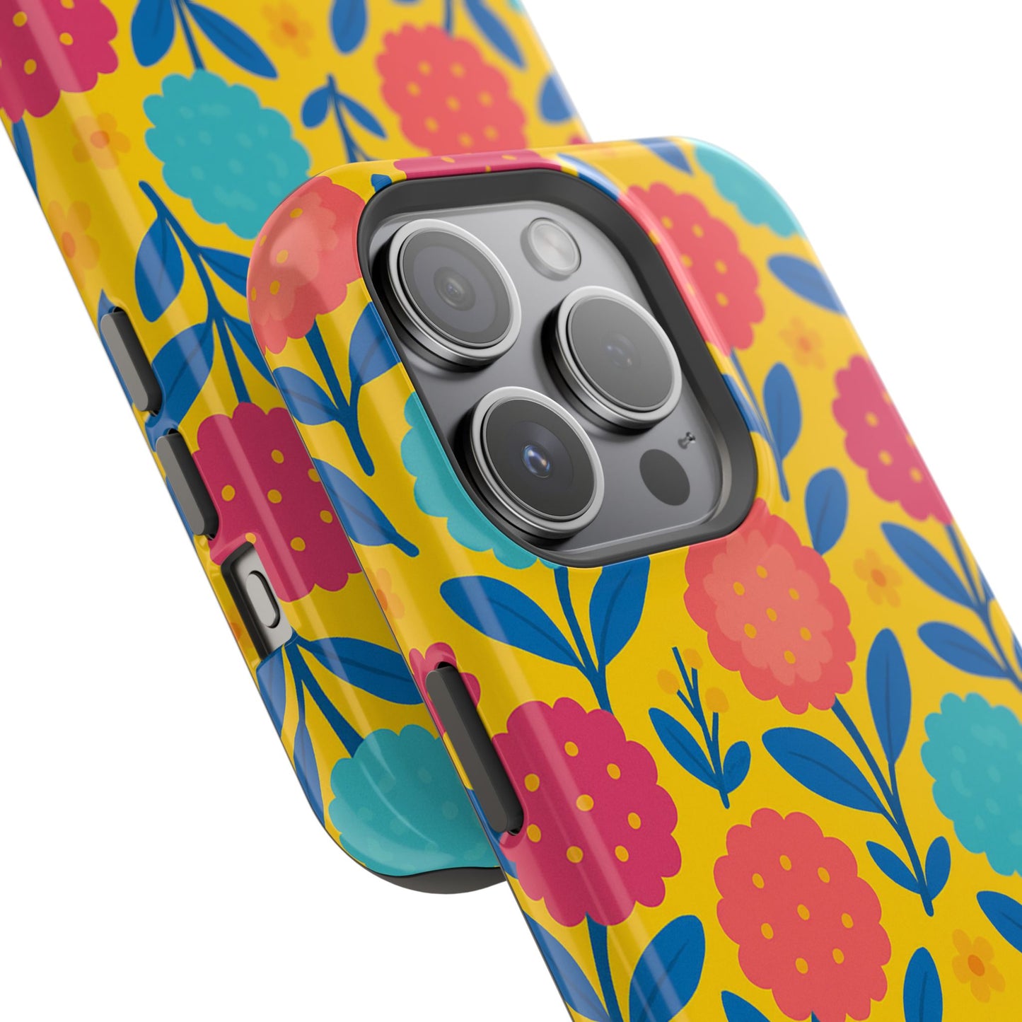 Vibrant Floral MagSafe Phone Case