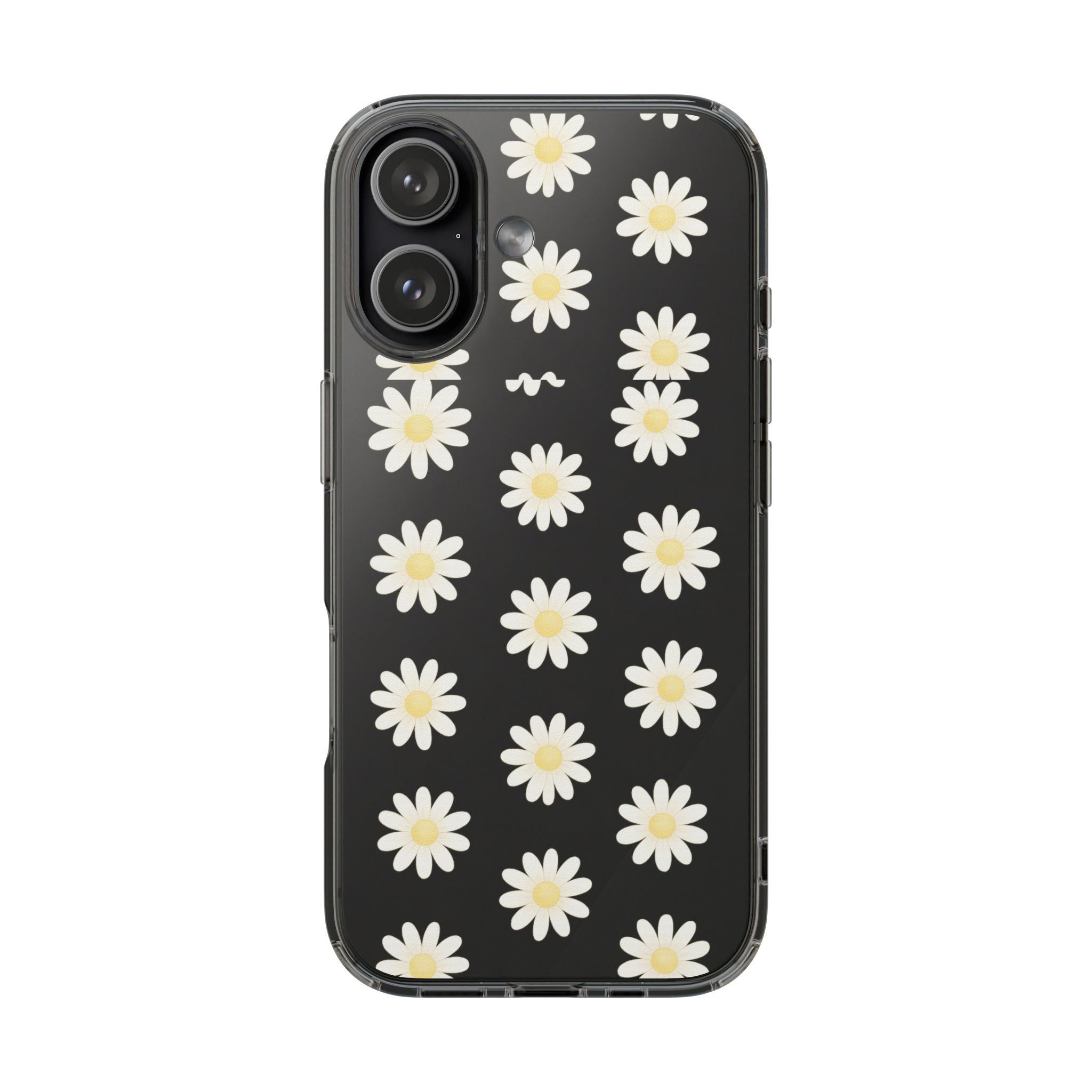Daisy Floral Clear iPhone Case - Shamo's