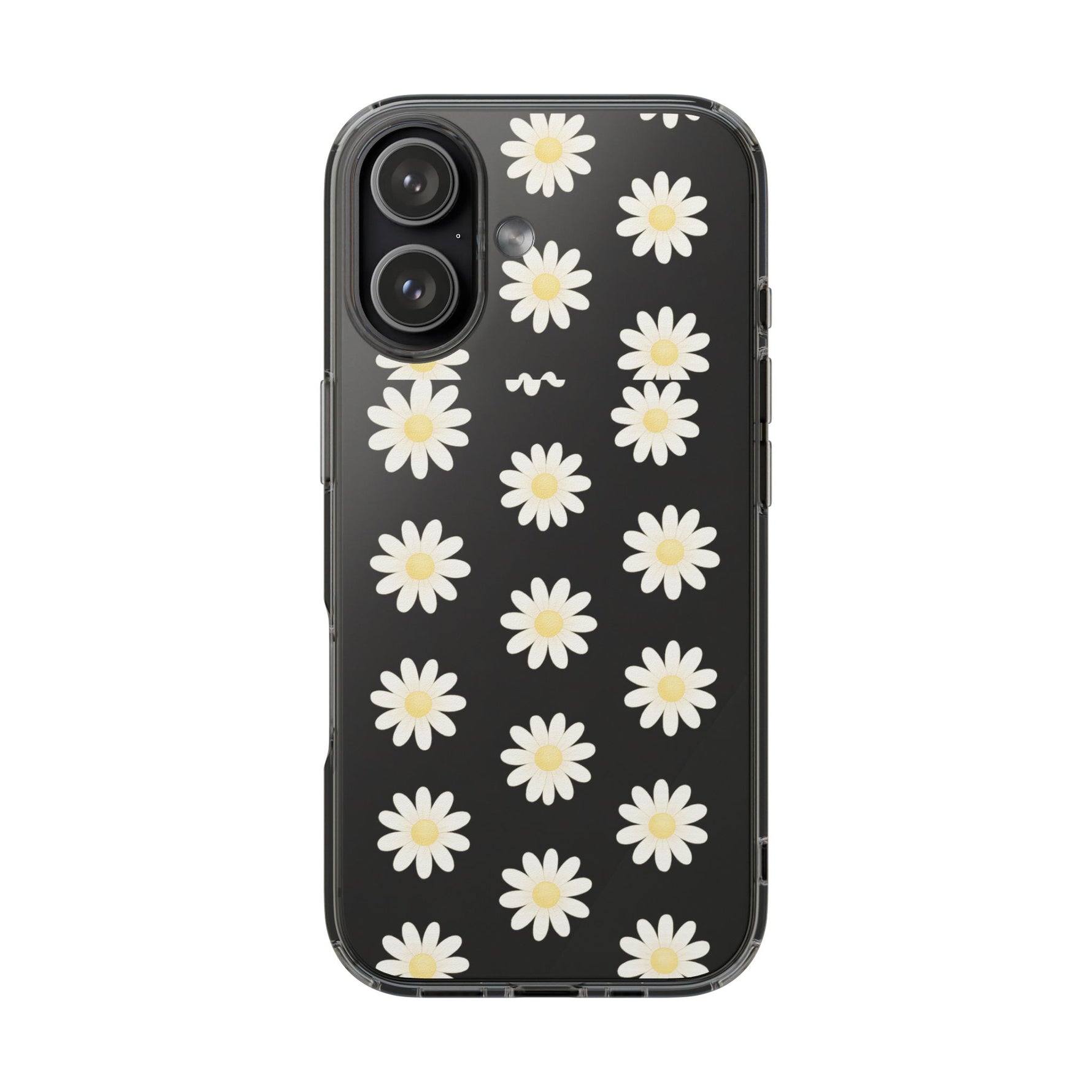 Daisy Floral Clear iPhone Case - Shamo's