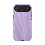 Lavender Marble iPhone Case with MagSafe - Shamo's