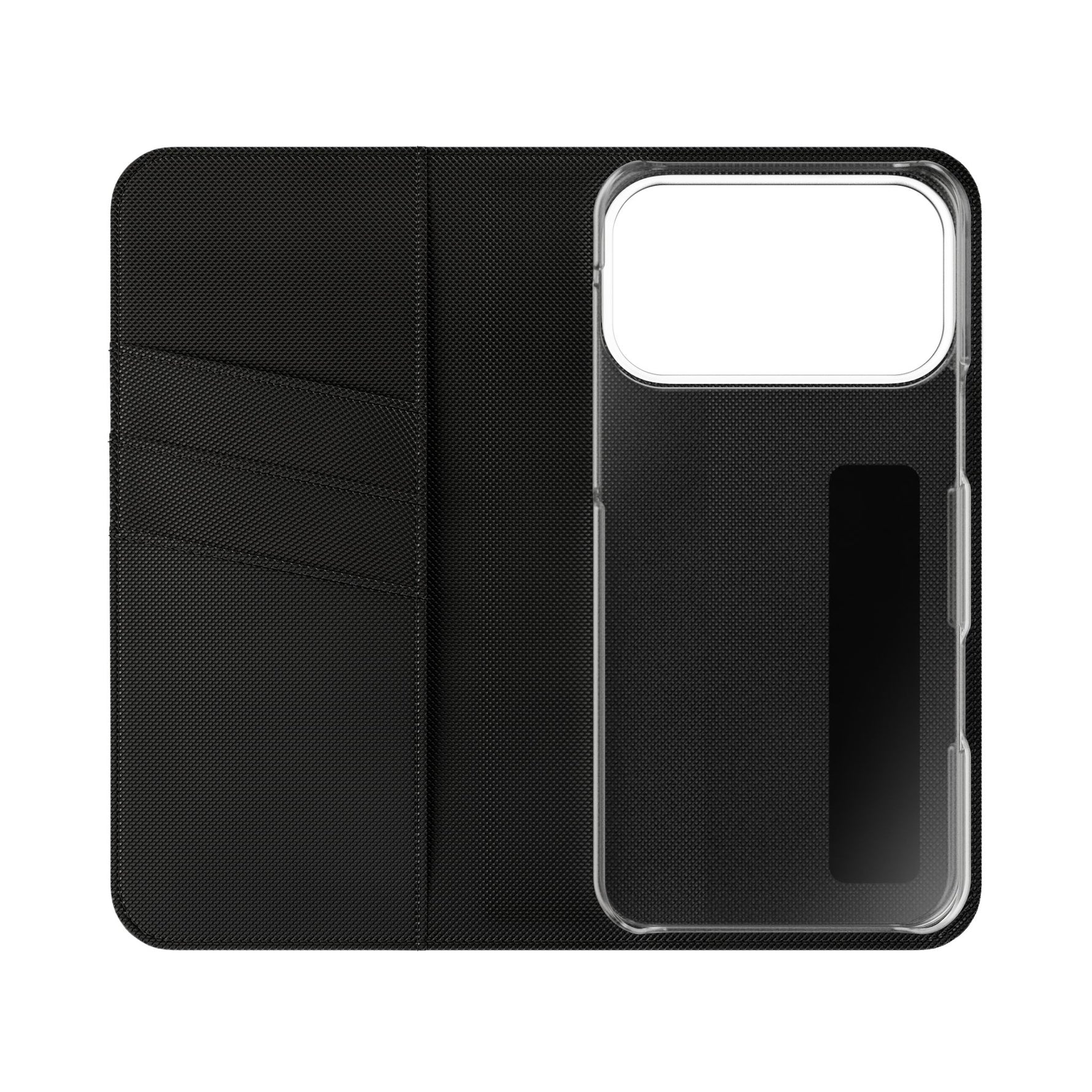 Personalized Flip Wallet Phone Case – Custom Photo & Text Wallet Cover