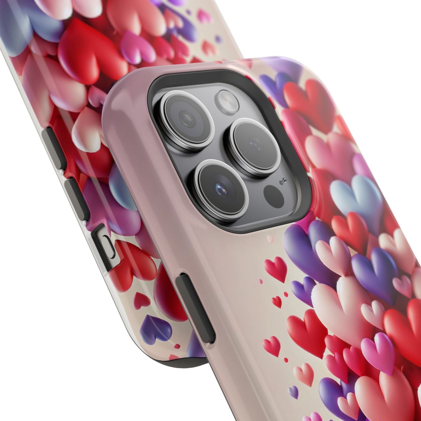 Love Hearts MagSafe iPhone Case — Magnetic, Impact-Resistant  Shamo's