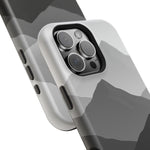 Monochrome Mountain Design iPhone Case | MagSafe  Shamo's