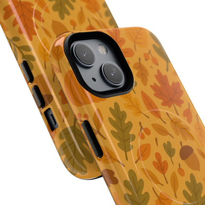 Autumn Leaves Magnetic Phone Case | Compatible with MagSafe