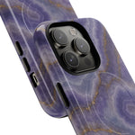 Purple Agate Marble iPhone Case with MagSafe  Shamo's