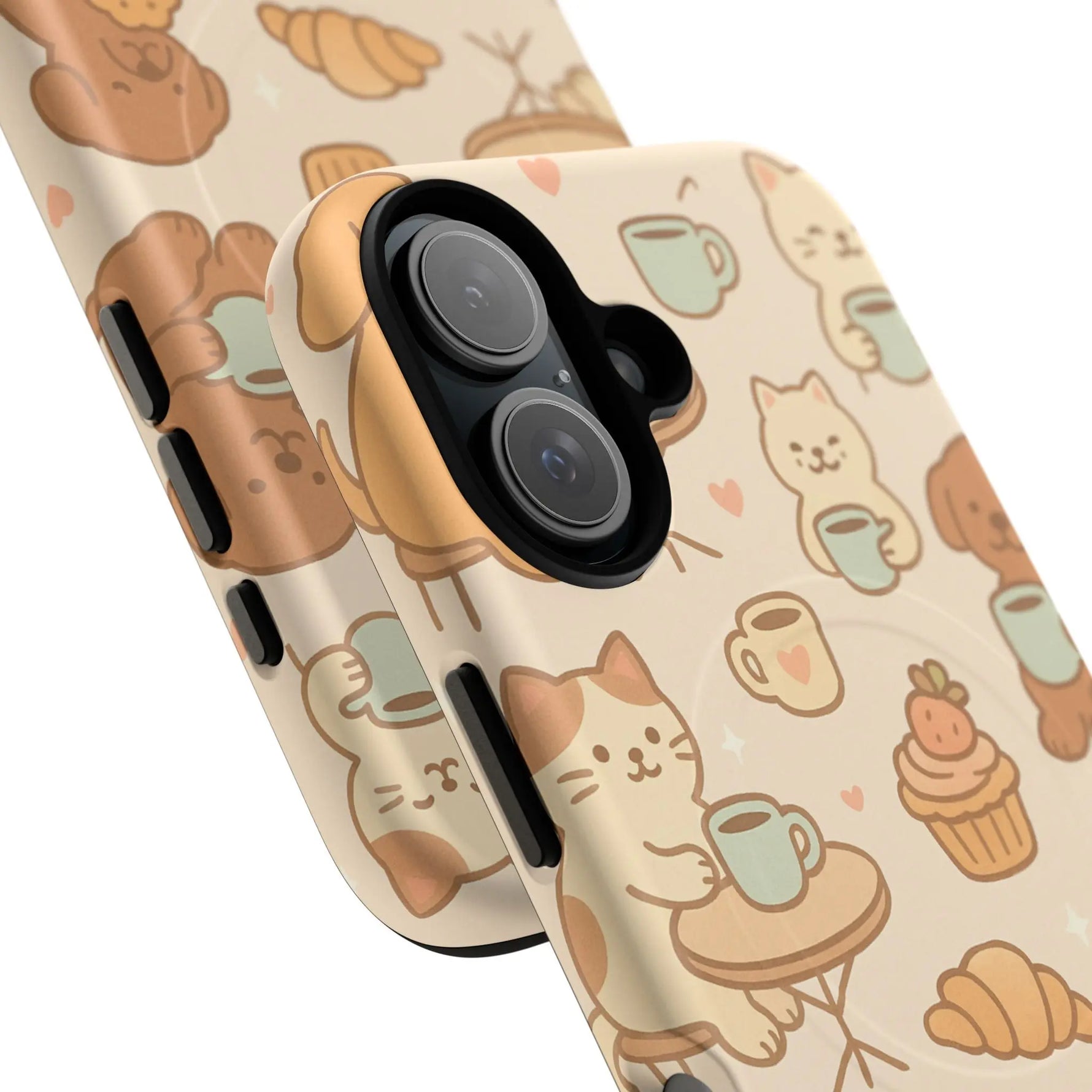 Coffee Cats & Dogs Phone Case with MagSafe  Shamo's