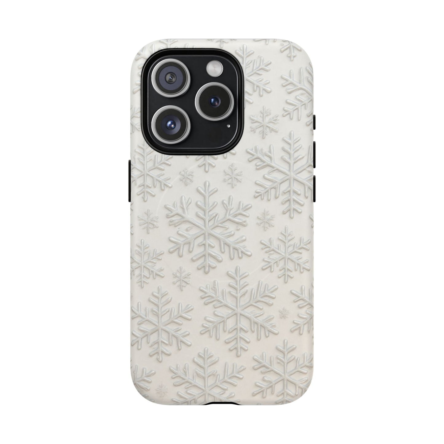 Snowflake Texture iPhone Case compatible with MagSafe - Shamo's