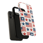 Patriotic American Flag iPhone Case | MagSafe