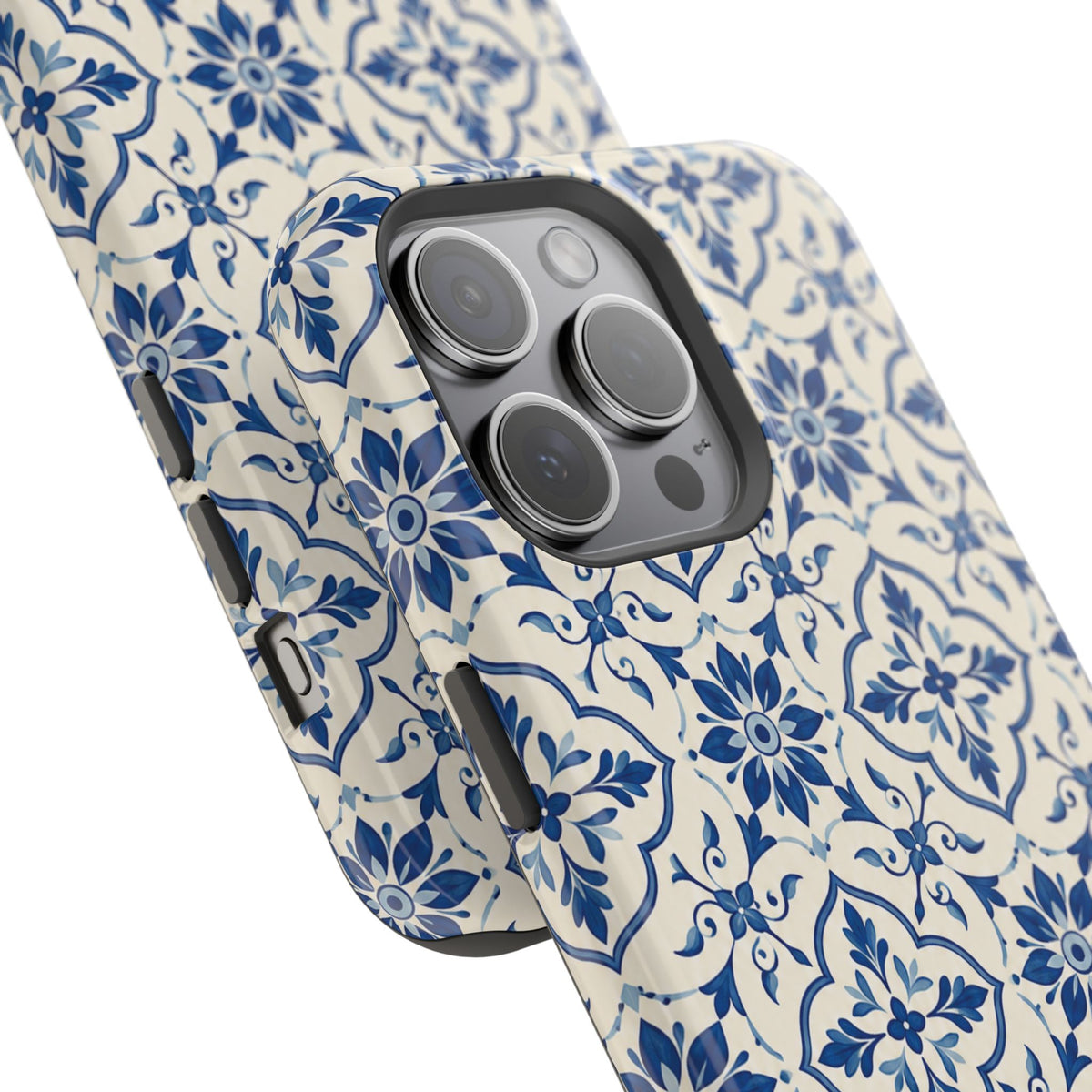 Lisbon Tile – Blue Ornamental MagSafe Phone Case