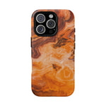 Amber Agate Marble iPhone Case — compatible with MagSafe - Shamo's
