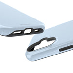 Cloud Blue Solid Color MagSafe Compatible Impact-Resistant iPhone Case