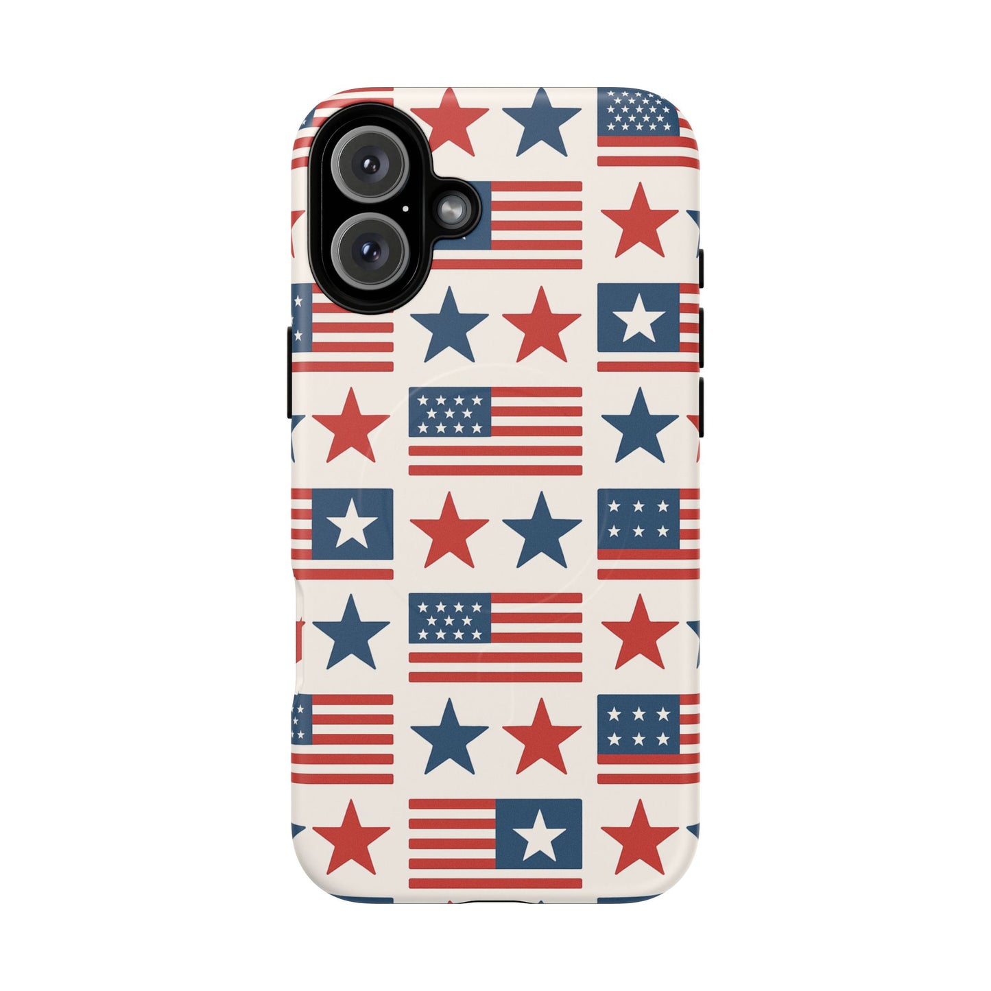 Patriotic American Flag iPhone Case | MagSafe