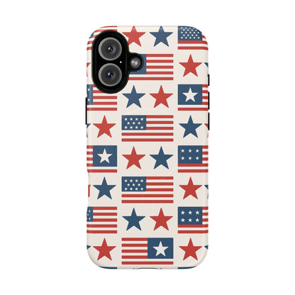 Patriotic American Flag iPhone Case | MagSafe