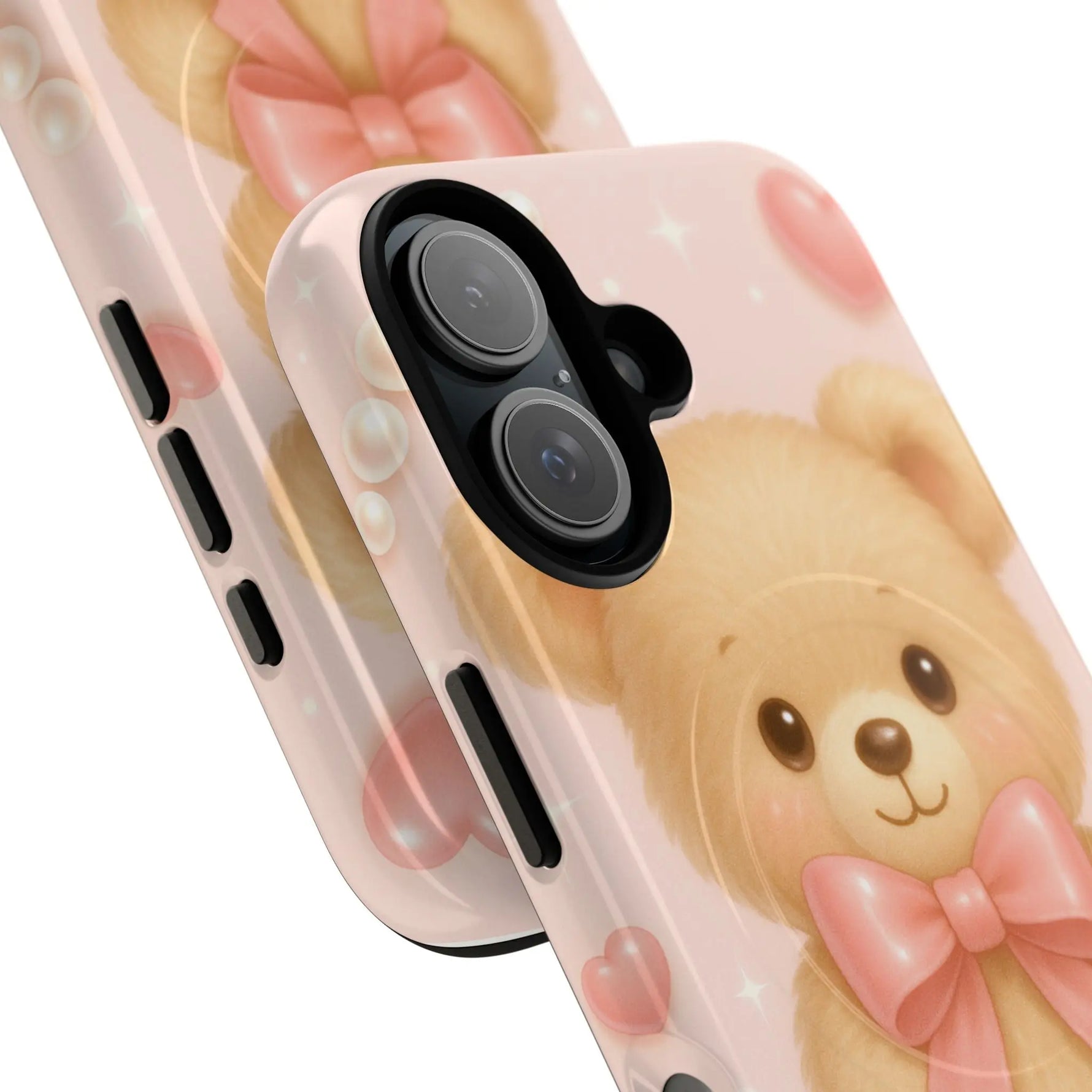 Ribbon Teddy Bear Love iPhone Case with MagSafe  Shamo's
