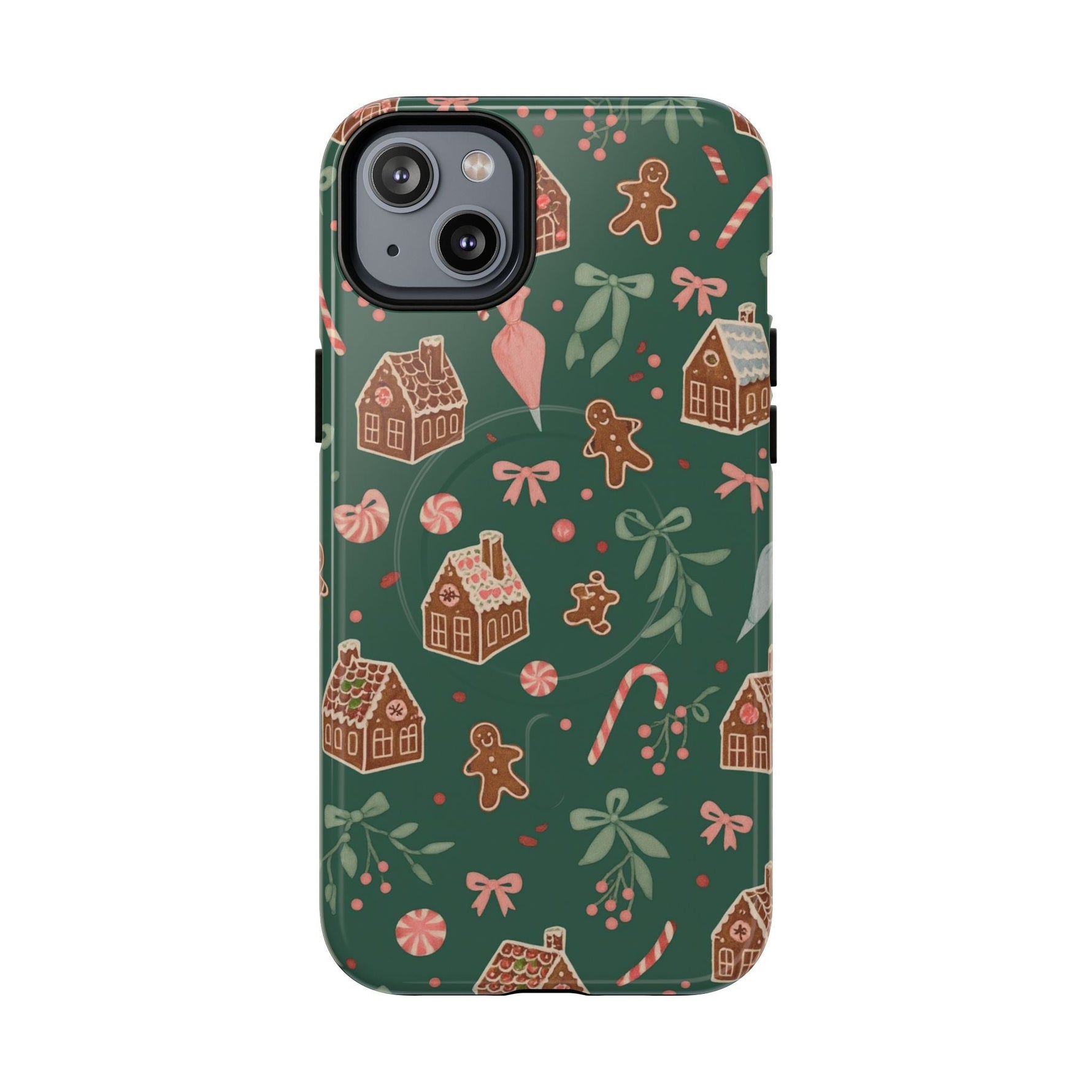 Holiday Gingerbread iPhone Case | MagSafe  Shamo's iPhone 14 Plus / Glossy