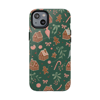 Holiday Gingerbread iPhone Case | MagSafe  Shamo's iPhone 14 Plus / Glossy