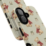 Teddy Bear on Holidays iPhone Magnetic Case with MagSafe