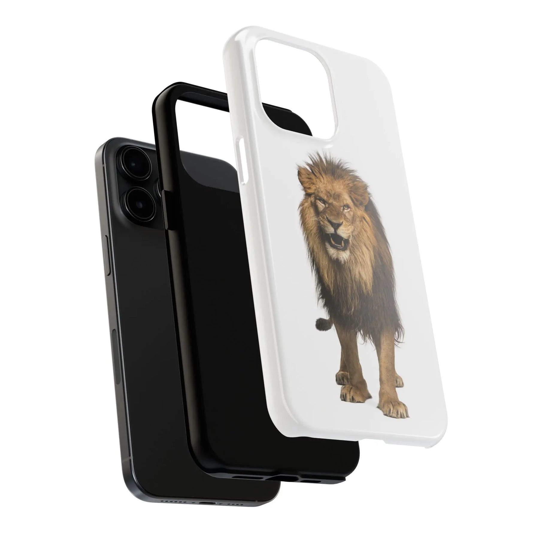 Tough Phone Cases with Lion roaring - Shamo's