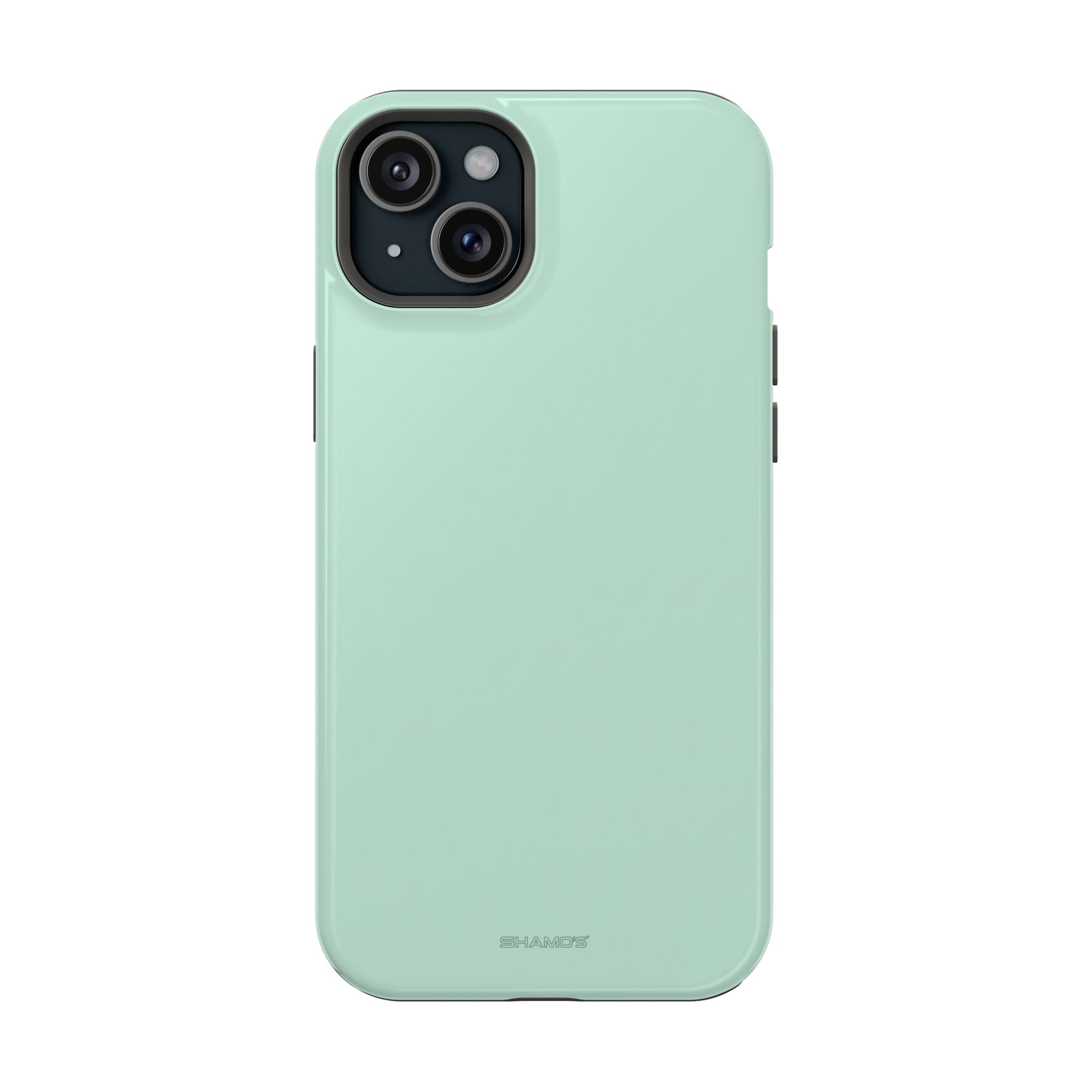 Frosted Mint MagSafe Compatible Impact-Resistant iPhone Case - iPhone 15 Plus / Glossy - Shamo's