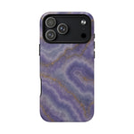 Purple Agate Marble iPhone Case with MagSafe - Shamo's