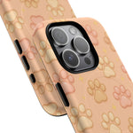 Pawfect Pattern Tough iPhone Case compatible with MagSafe - Shamo's