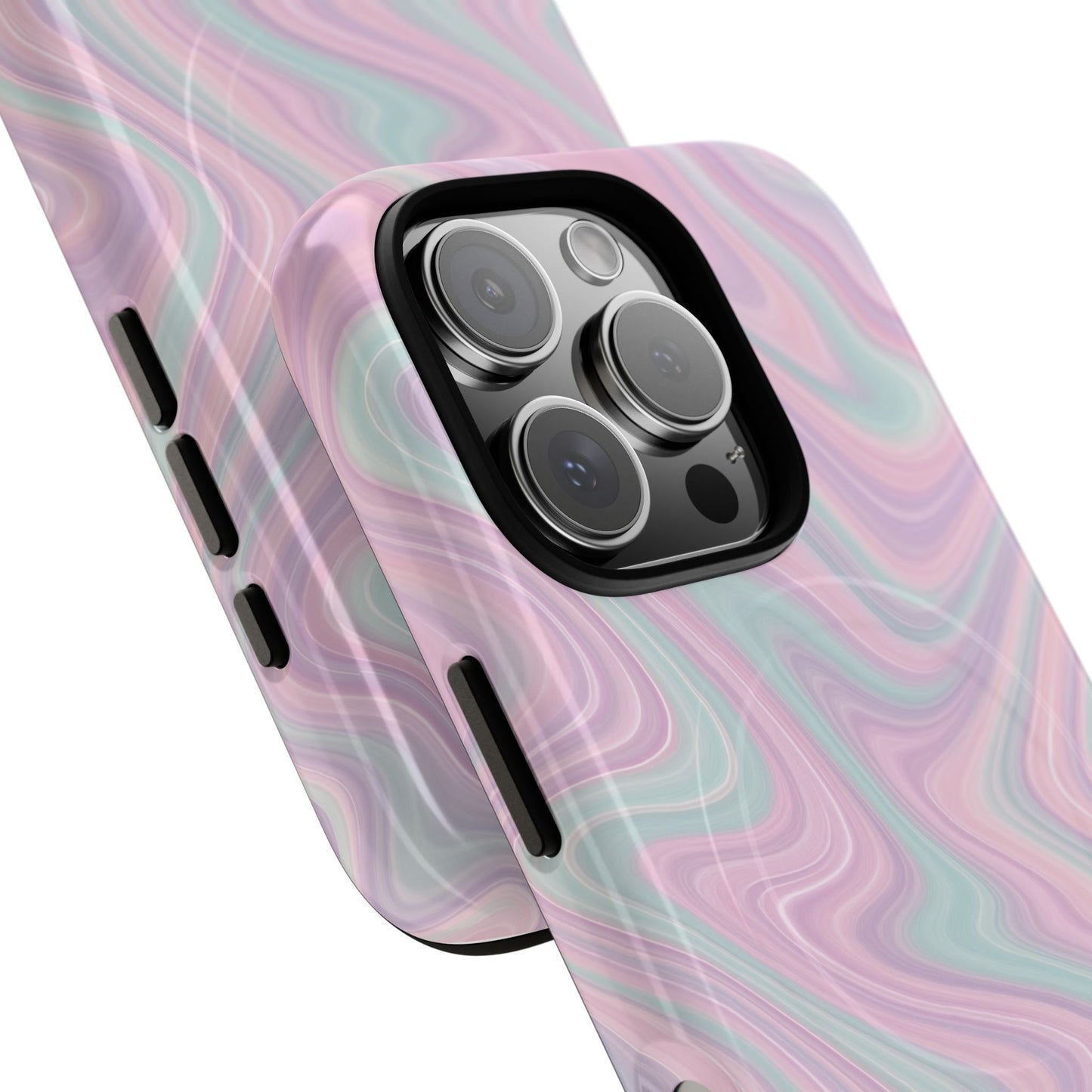 Colorful Marble Pastel Swirl iPhone Case | MagSafe