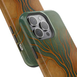 Abstract Tree of Life Design Golden Origin iPhone Case | MagSafe Compatible  Shamo's