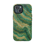 Green Marble iPhone Case with MagSafe - Shamo's