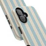 Blue Strips Pattern iPhone Case Compatible with MagSafe - Shamo's