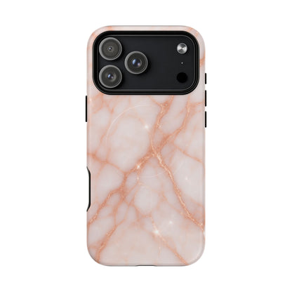 Rose Gold Glam iPhone Case with MagSafe - Shamo's