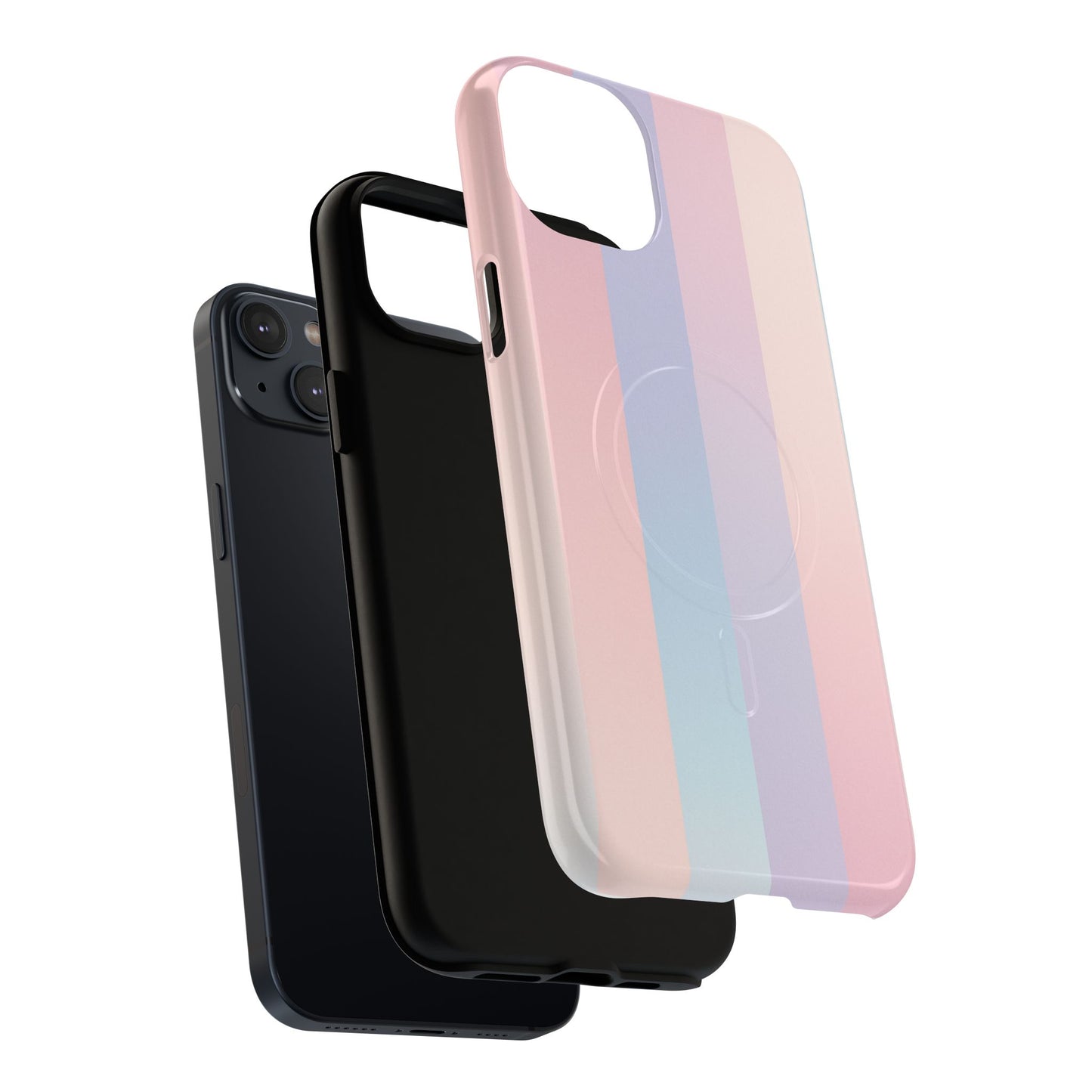 Pastel Stripe Blend Case for iPhone | MagSafe