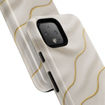 Elegant Gold Wave Tough iPhone Case  Shamo's