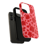 Red Floral Love iPhone Case (MagSafe compatible)  Shamo's