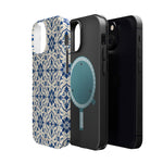 Lisbon Tile – Blue Ornamental MagSafe Phone Case