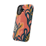 Floral Feminine Abstract MagSafe Impact-Resistant iPhone Case  Shamo's