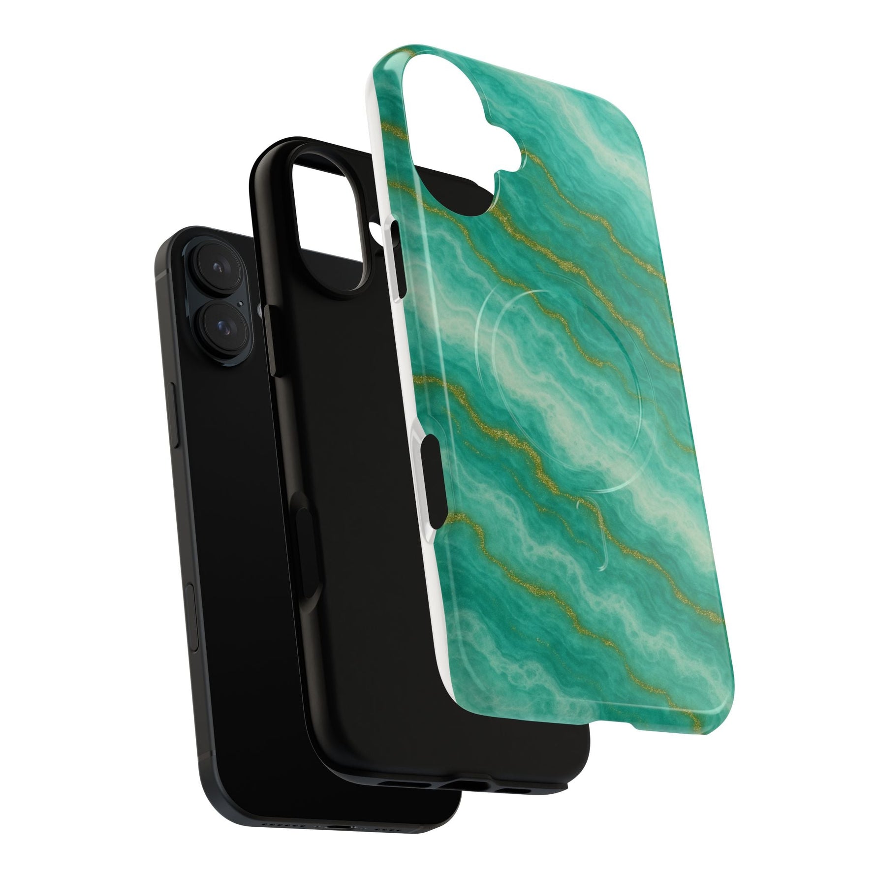Ocean Marble Flow iPhone Case with MagSafe  Shamo's