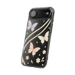 Butterfly Pearl Impact-Resistant Clear iPhone Case - iPhone 17 / Without gift packaging - Shamo's