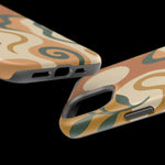 Abstract Earth-Tone Impact iPhone Case — MagSafe  Shamo's