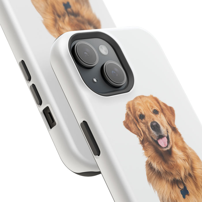 MagSafe Tough Cases with Golden Retriever dog print