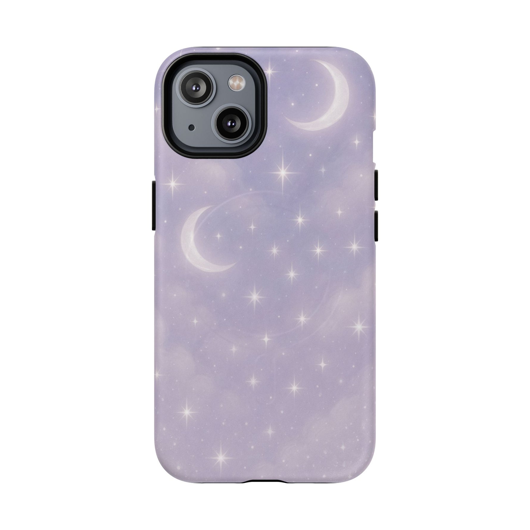 Celestial Lavender iPhone Case — Moon & Stars MagSafe Compatible - Shamo's