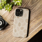 Neutral Pebble Pattern Tough iPhone Case  Shamo's