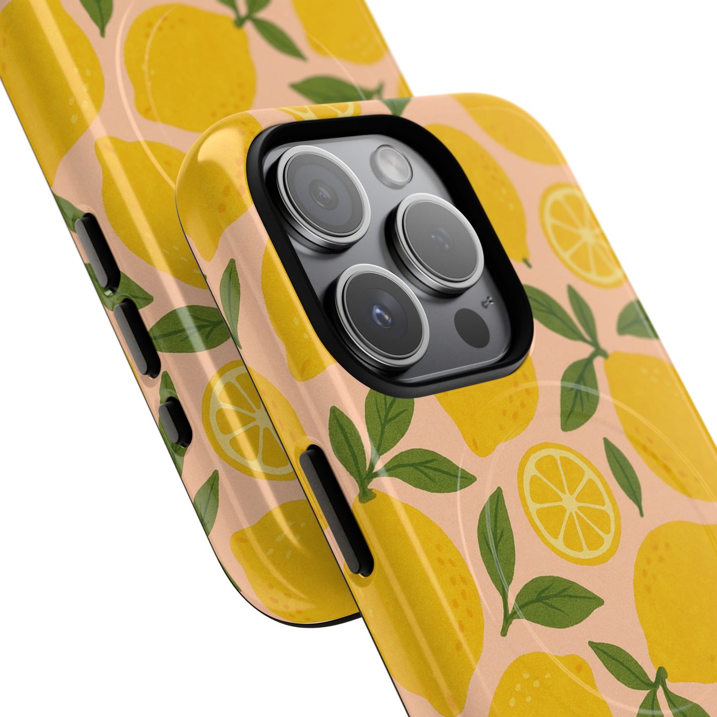 Lemon Fruit Design iPhone Case | MagSafe Compatible