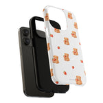 Strawberry Teddy iPhone Case with MagSafe