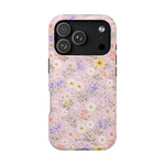 Pastel Floral MagSafe Compatible Magnetic Impact Phone Case