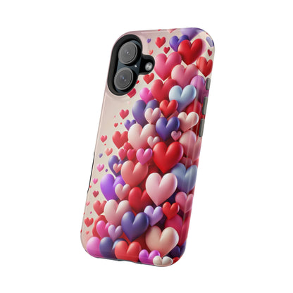 Love Hearts MagSafe iPhone Case — Magnetic, Impact-Resistant  Shamo's
