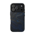 Midnight Marble iPhone Case with MagSafe - iPhone 17 Pro / Matte - Shamo's