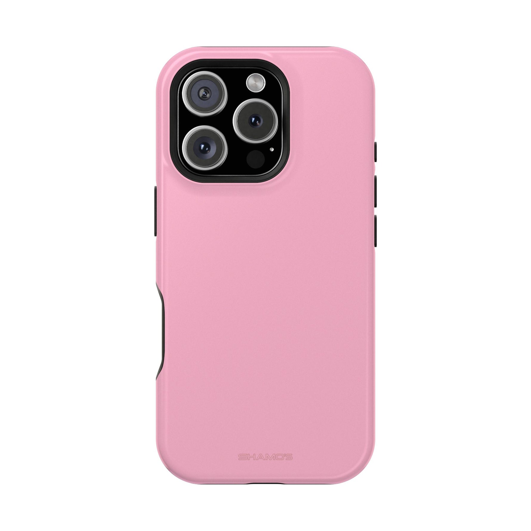 Cotton Candy Pastel Pink Impact-Resistant Phone Case | Slim Protective MagSafe-Compatible Cover