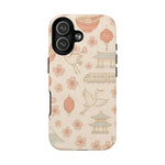 Japan Hand-Drawn Cherry Blossom iPhone Case with MagSafe  Shamo's