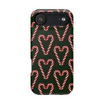 Candy Cane Heart MagSafe Impact-Resistant iPhone Case  Shamo's iPhone 17 Air / Matte